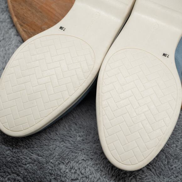 GIANI BERNINI Women's Lesleee Blue Memory Foam Slip On Loafers 7.5 M - Picture 8 of 9